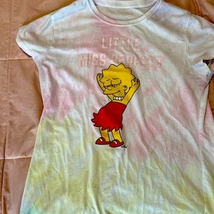 Little Miss perfect cartoon graphic t-shirt